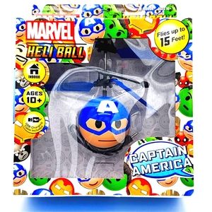 NIB Licensed Marvel Captain America Levitating UFO Heli Ball